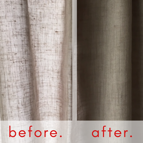 HOW TO ADD BLOCKOUT LINING TO READY-MADE CURTAINS