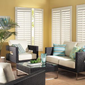 The Perfect Duo of Shutters and Ready-Made Curtains for Stunning Windows