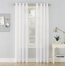 Load image into Gallery viewer, Sheer Curtains - Loomcraft