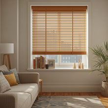 Load image into Gallery viewer, 50mm Aluminium Venetian Blind (Folied Simuwood Range)
