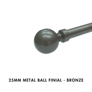 25mm Metal Ball Finial – Bronze