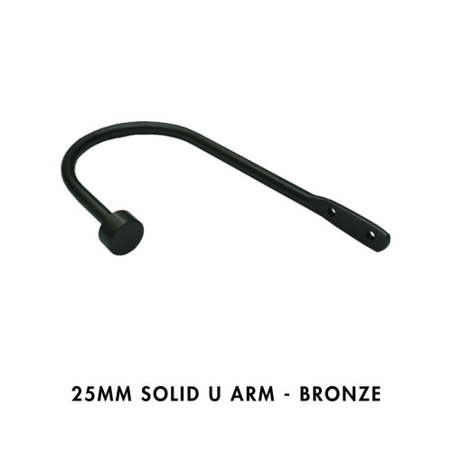 25mm Solid U Arm – Bronze