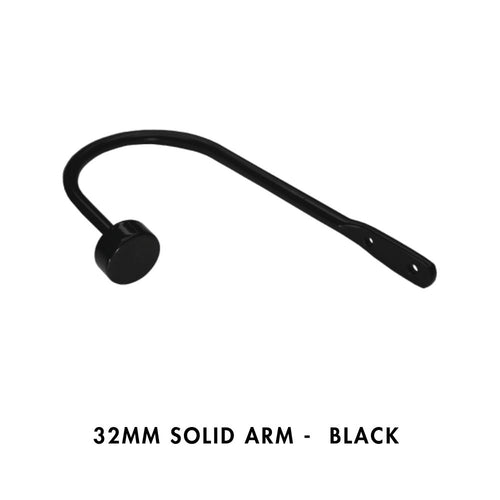 32mm Solid U Arm – Black