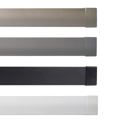 Chase Decorator Curtain Rail Pelmet (Single - 50mm Cube)