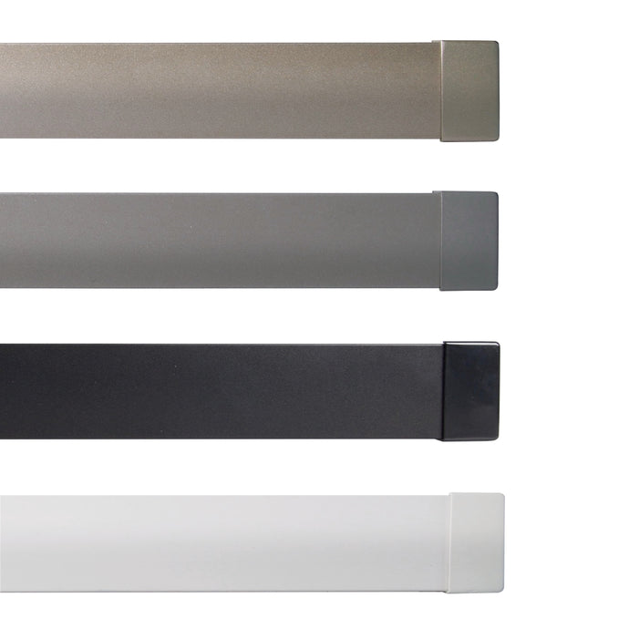 Chase Decorator Curtain Rail Pelmet (Single - 50mm Cube)