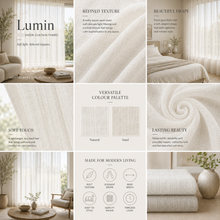Load image into Gallery viewer, Lumin Sheer Curtaining Fabric