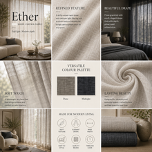 Load image into Gallery viewer, Ether Sheer Curtaining Fabric