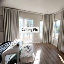 Load image into Gallery viewer, Chase Decorator 63mm Smooth Painted Rails - Standard Curtains