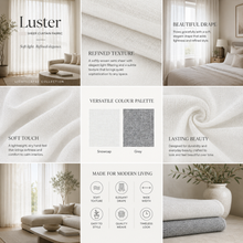 Load image into Gallery viewer, Luster Sheer Curtaining Fabric