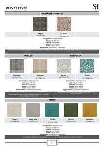 Velvet Fever Upholstery Fabric