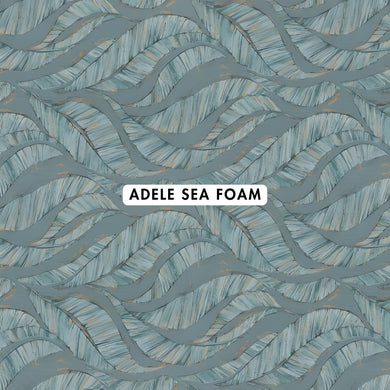 Adele Sea Foam Wallpaper