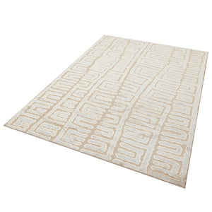 Amaze'In Cashmere Abstract Geometrical Rug