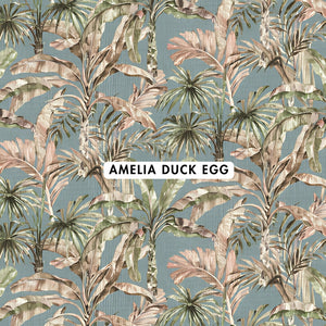 Amelia Duck Egg Wallpaper