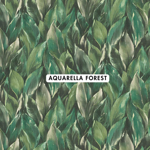 Aquarella Forest Wallpaper - CurtainWorld.Online
