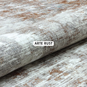 Arte Rust Abstract Rug