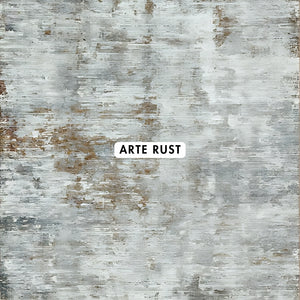 Arte Rust Abstract Rug