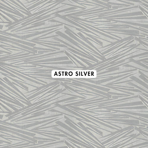 Astro Silver Wallpaper - CurtainWorld.Online