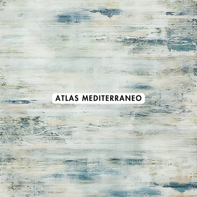 Atlas Mediterraneo Abstract Rug