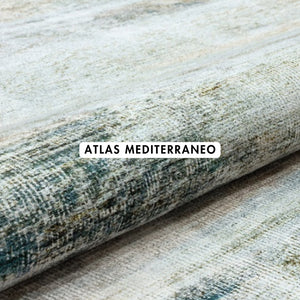 Atlas Mediterraneo Abstract Rug