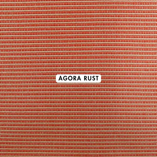 Agora Rust Outdoor Fabric - CurtainWorld.Online