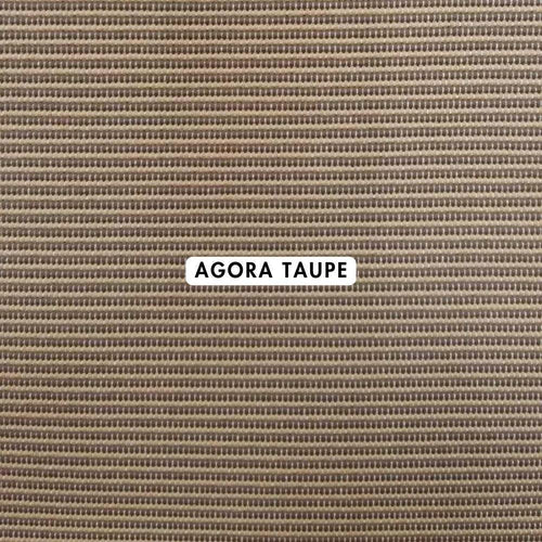 Agora Taupe Outdoor Fabric - CurtainWorld.Online