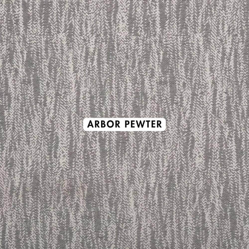 Arbor Pewter Outdoor Fabric - CurtainWorld.Online