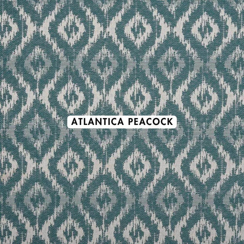 Atlantica Peacock Outdoor Fabric - CurtainWorld.Online