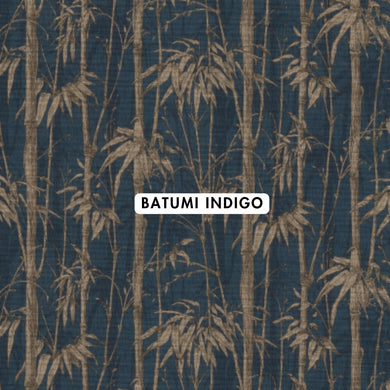 Batumi Indigo Wallpaper