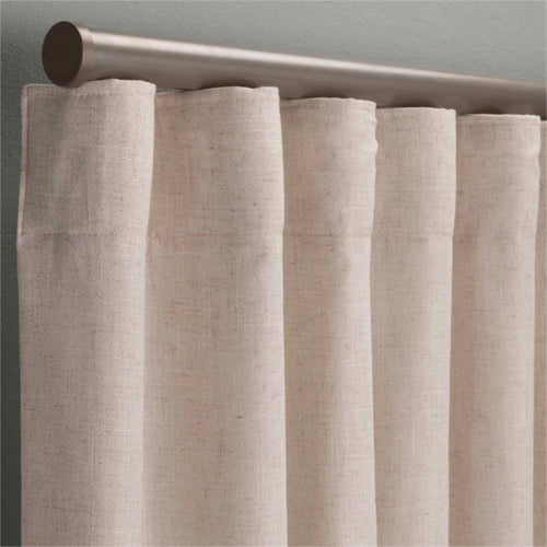 Blake Linen Wave Taped Curtain by Stuart Graham