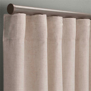 Blake Linen Wave Taped Curtain by Stuart Graham