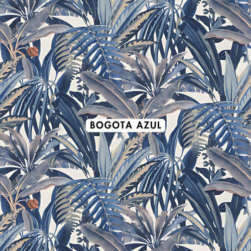 Bogota Azul Wallpaper - CurtainWorld.Online