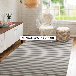 Bungalow Barcode Geometric Rug