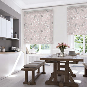 Bloomy Birds Green Jay Translucent Roller Blinds