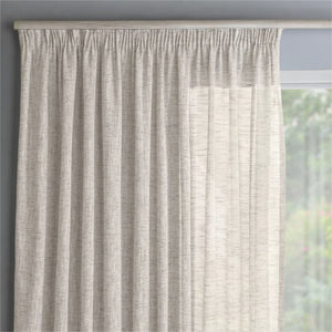 Boutique Tape Sheer Curtain (Unlined)