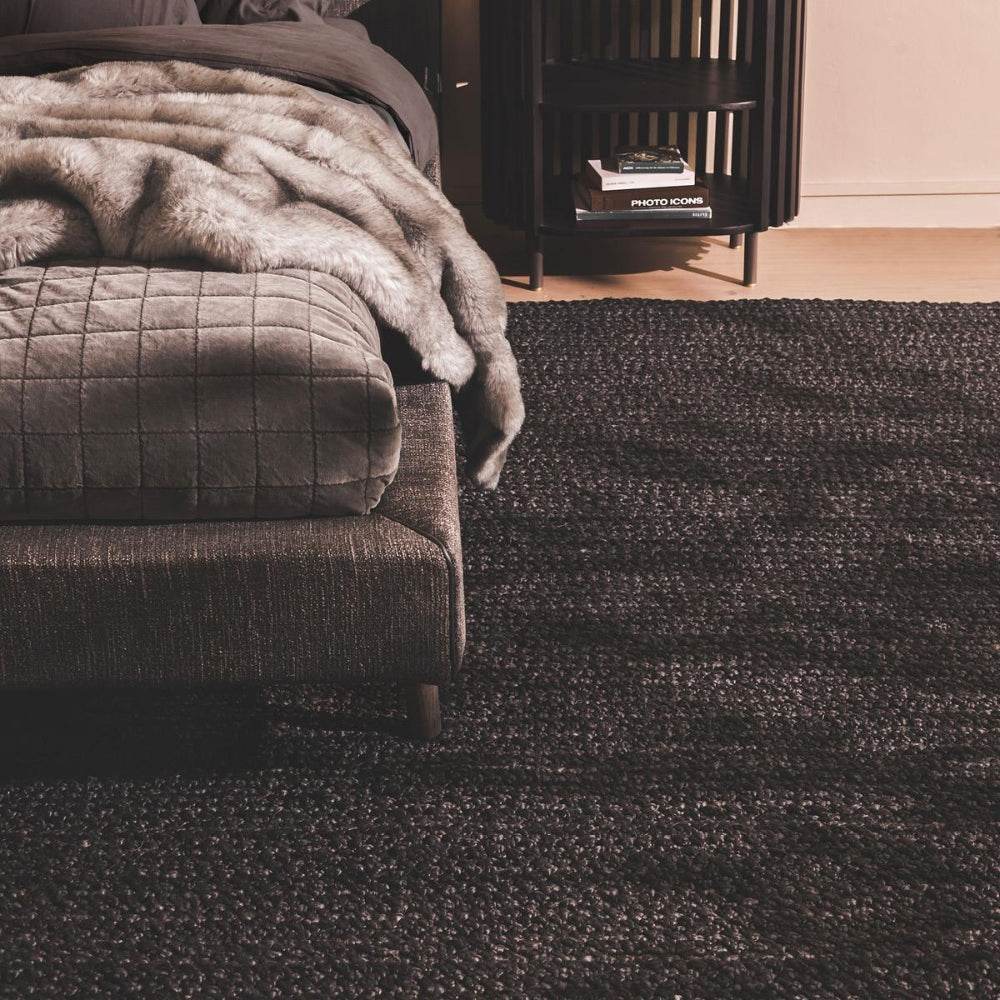 Bruges Noir Rugs - CurtainWorld.Online