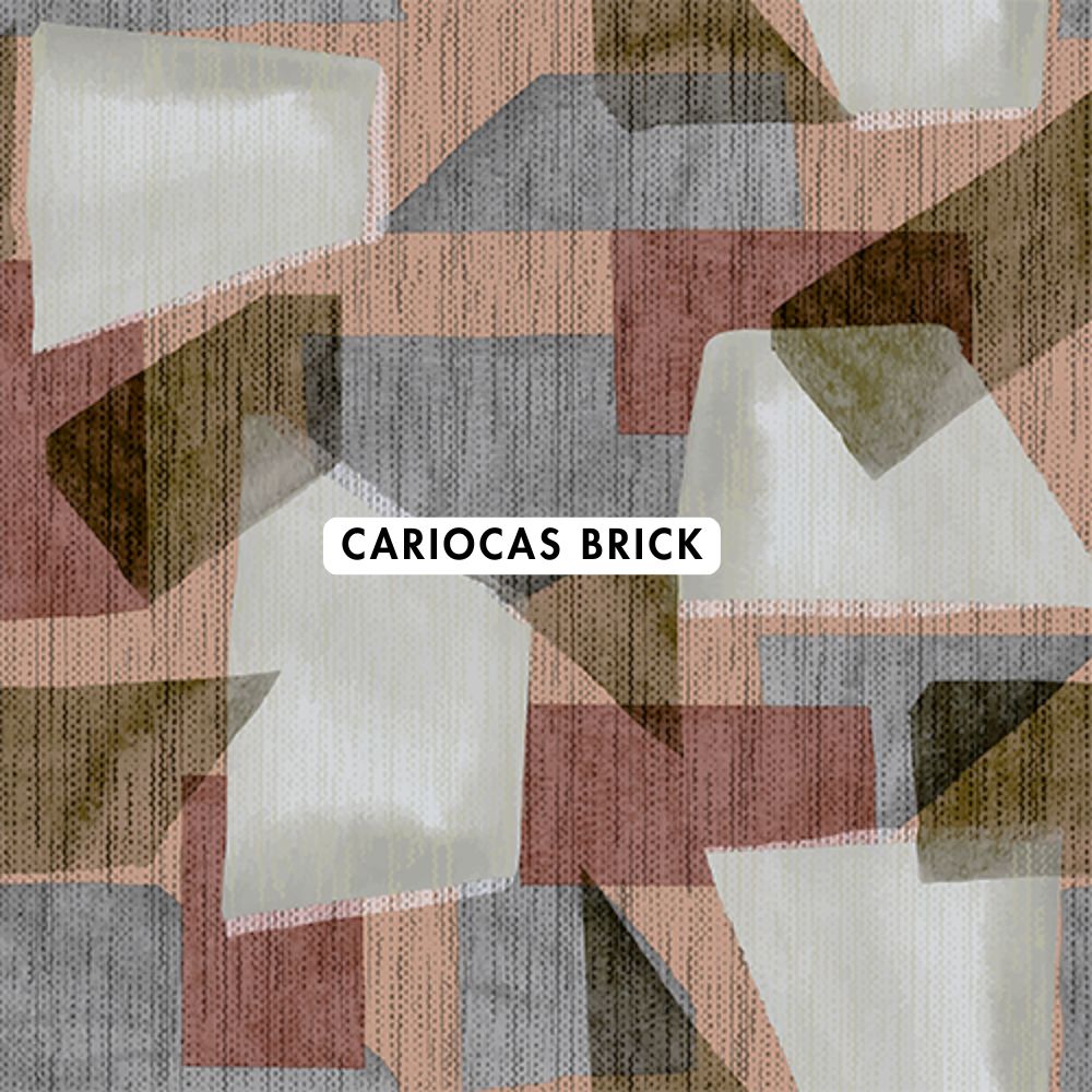 Cariocas Brick Outdoor Fabric