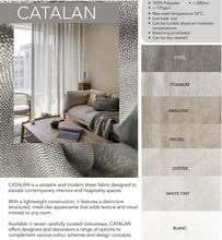 Load image into Gallery viewer, Catalan Sheer Curtain Fabric