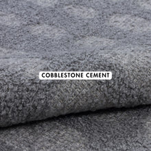 Load image into Gallery viewer, Cobblestone Cement Geometric Rug