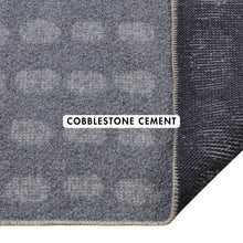 Load image into Gallery viewer, Cobblestone Cement Geometric Rug