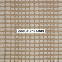 Load image into Gallery viewer, Cobblestone Sandy Geometric Rug