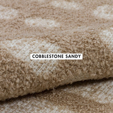 Load image into Gallery viewer, Cobblestone Sandy Geometric Rug