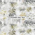 Colombo Grey Mist - 100% Cotton - 280cm Wide