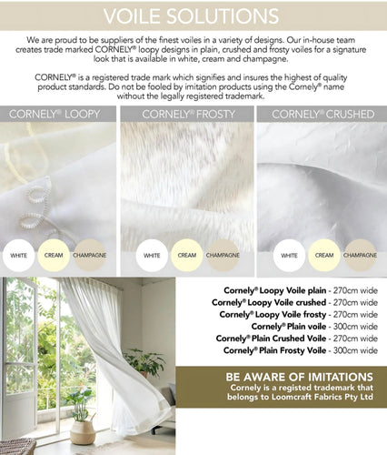 Cornely Voile Collection