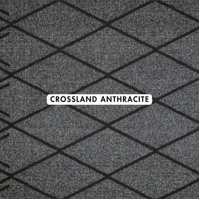 Crossland Anthracite Geometric Rug