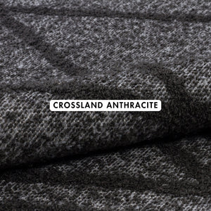 Crossland Anthracite Geometric Rug