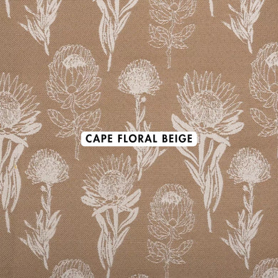 Cape Floral Beige outdoor Fabric