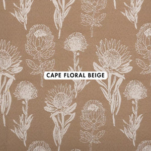 Cape Floral Beige outdoor Fabric