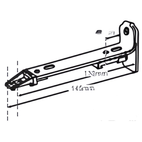 Chase 63 Double Bracket - 110/145 Chase (2 Piece)/Chase