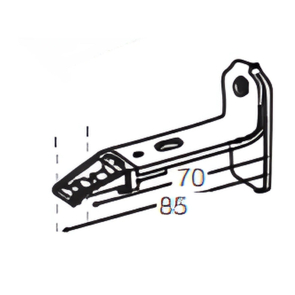 Single Bracket 63mm - 50/85 Chase (2 Piece) - Wave Runner
