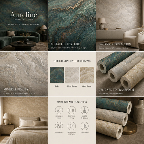 Aureline Abstract Wallpaper